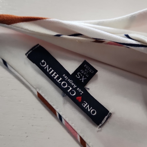 One Clothing Striped Romper - Picture 3 of 4